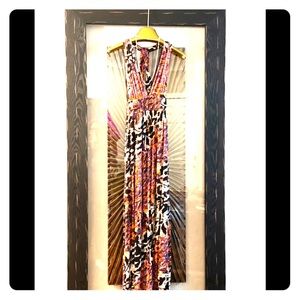 Multi color soft maxi sun dress